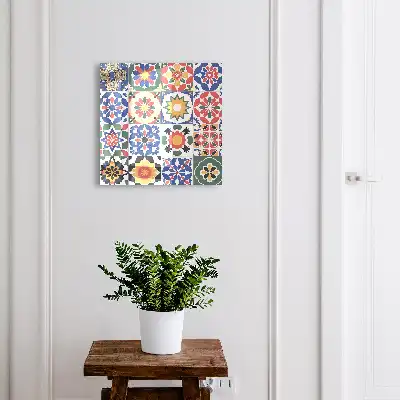 Harmonisches Blumenmosaik-Arrangement