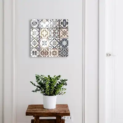 Arabeskenmosaik aus Land und Meer