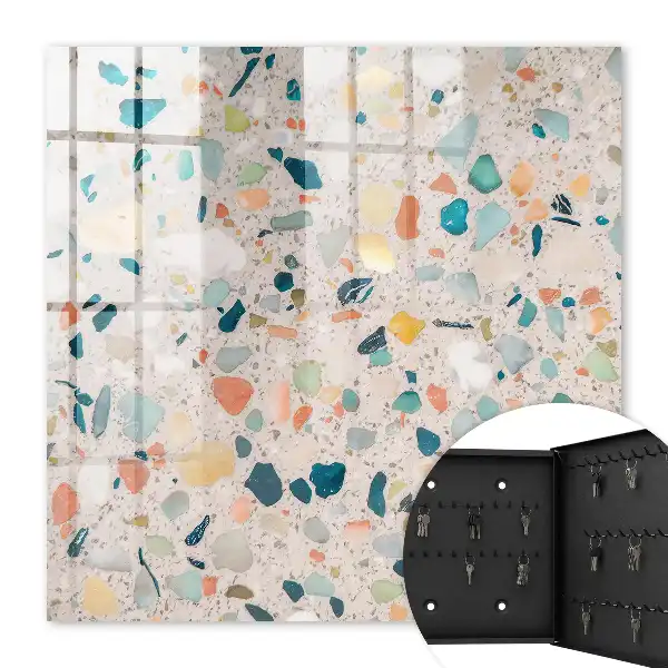Ein farbenfrohes Mosaik aus Pastelltönen