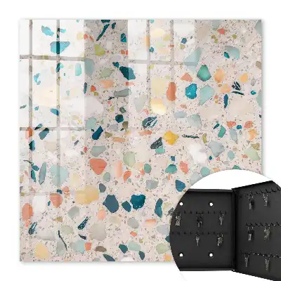 Ein farbenfrohes Mosaik aus Pastelltönen