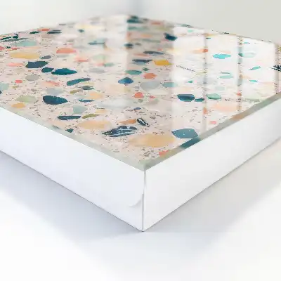 Ein farbenfrohes Mosaik aus Pastelltönen
