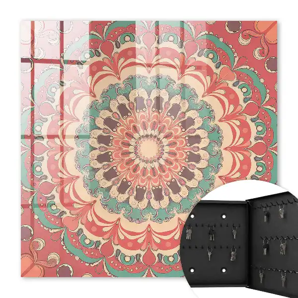 Farbenfrohes Mandala mit harmonischen Mustern
