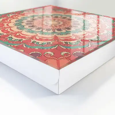 Farbenfrohes Mandala mit harmonischen Mustern