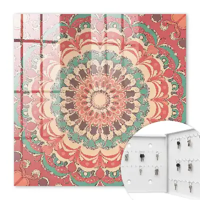 Farbenfrohes Mandala mit harmonischen Mustern
