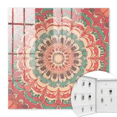 Farbenfrohes Mandala mit harmonischen Mustern