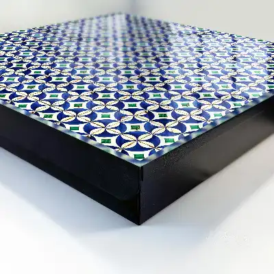 Geometrische Abstraktion, harmonische Farben