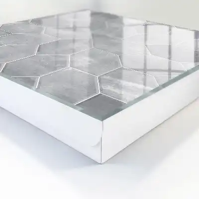 Graues geometrisches Muster
