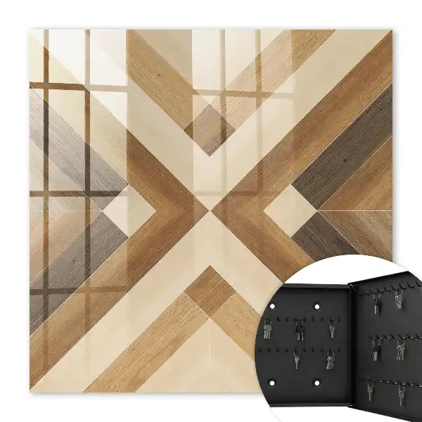 Die elegante Holzoptik in Braun und Beige