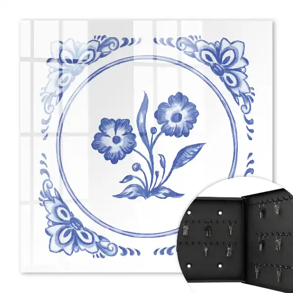 Blaue Blumen in verschiedenen Schattierungen