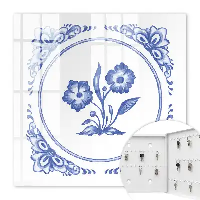 Blaue Blumen in verschiedenen Schattierungen