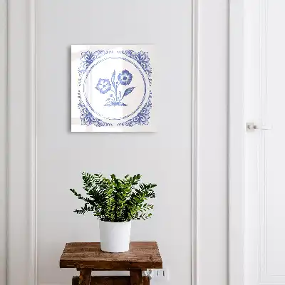 Blaue Blumen in verschiedenen Schattierungen