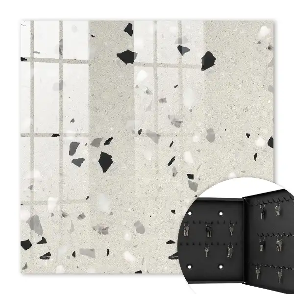 Graues Muster mit geometrischen Formen