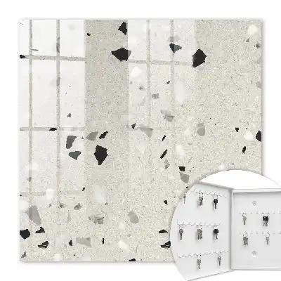 Graues Muster mit geometrischen Formen