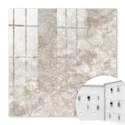 Marmorstruktur in Beige