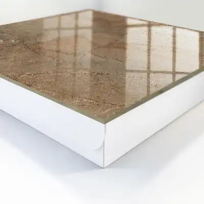 Wandbild mit Steintextur und eleganten Linien