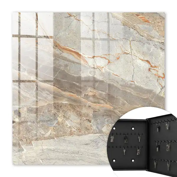 Wandbild in eleganter Marmoroptik