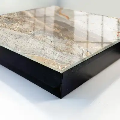 Wandbild in eleganter Marmoroptik
