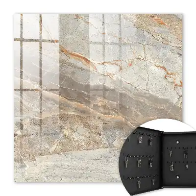 Wandbild in eleganter Marmoroptik