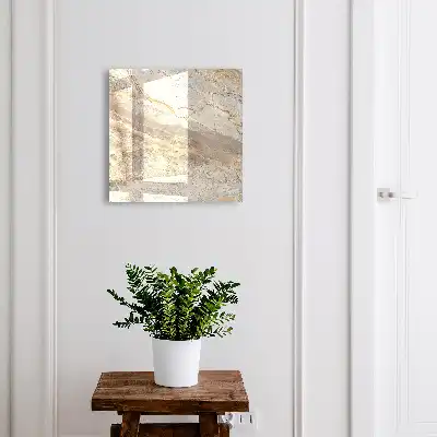 Wandbild in eleganter Marmoroptik