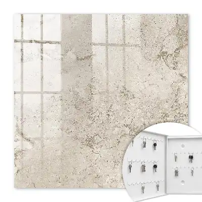 Beige Tapete mit natürlicher Struktur