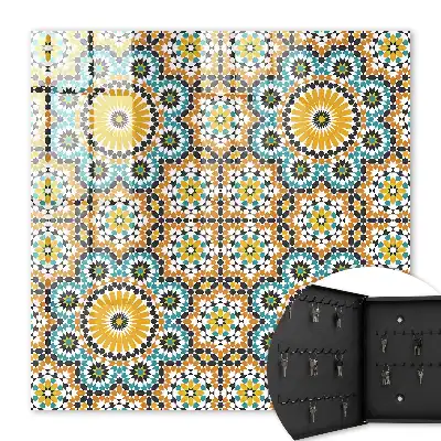 Geometrisches Mosaik mit Mustern