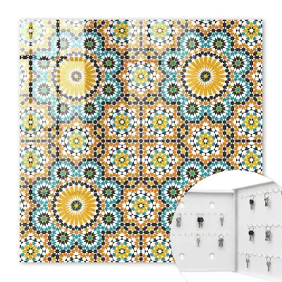 Geometrisches Mosaik mit Mustern