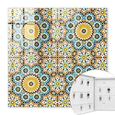 Geometrisches Mosaik mit Mustern