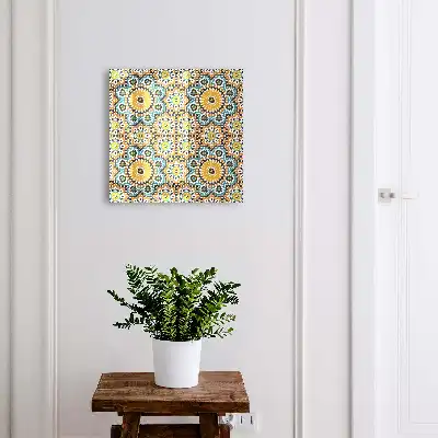 Geometrisches Mosaik mit Mustern