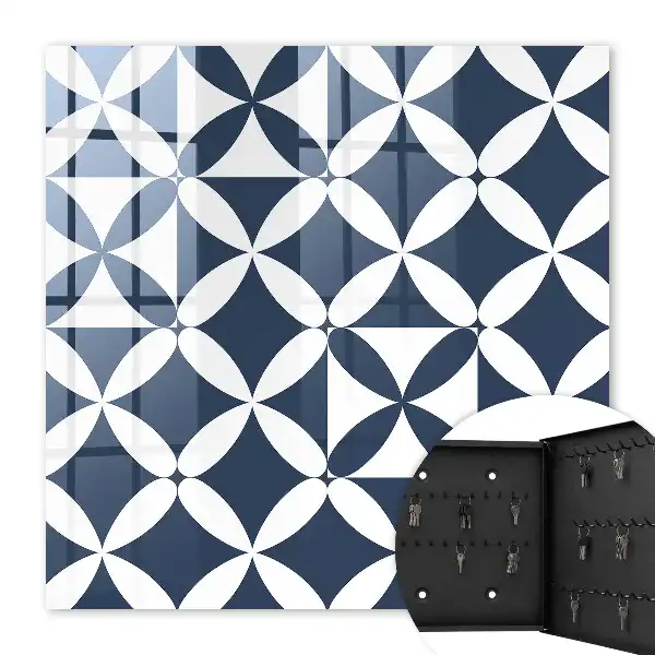 Geometrische Eleganz in einem kontrastierenden Arrangement