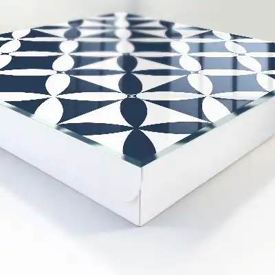 Geometrische Eleganz in einem kontrastierenden Arrangement