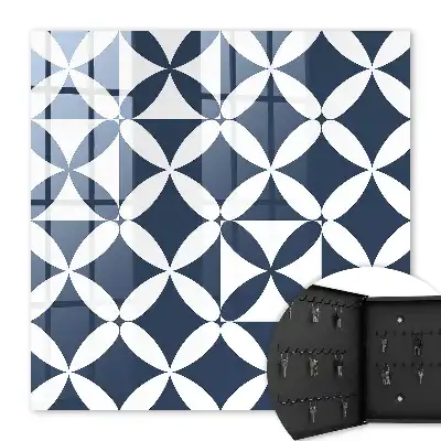 Geometrische Eleganz in einem kontrastierenden Arrangement