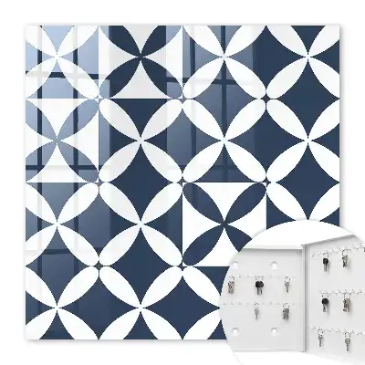 Geometrische Eleganz in einem kontrastierenden Arrangement