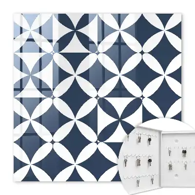 Geometrische Eleganz in einem kontrastierenden Arrangement