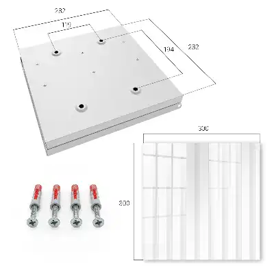 Vertikale Streifen im minimalistischen Stil