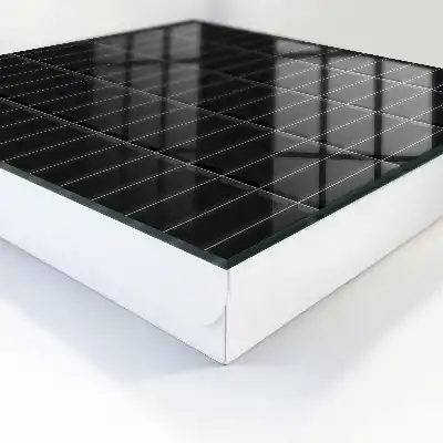 Komposition aus schwarzen Rechtecken