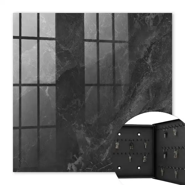 Wandbild mit grauer Steinstruktur