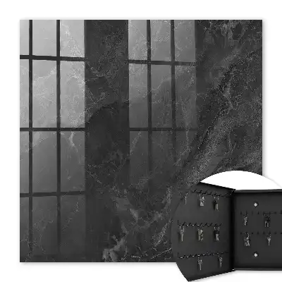Wandbild mit grauer Steinstruktur