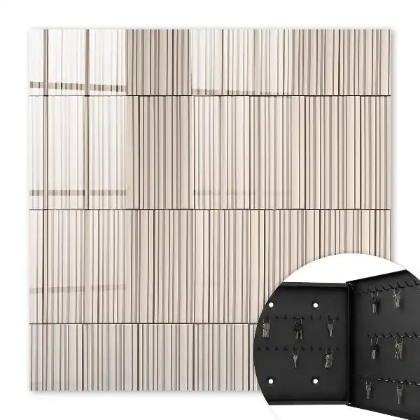 Minimalismus der Linienführung in dezentem Beige