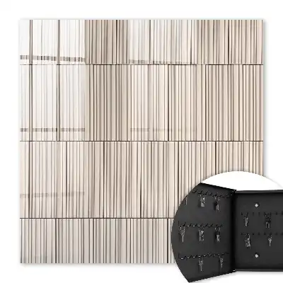 Minimalismus der Linienführung in dezentem Beige
