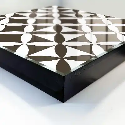 Geometrische Komposition, symmetrisch, kontrastierend