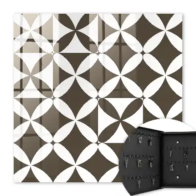 Geometrische Komposition, symmetrisch, kontrastierend
