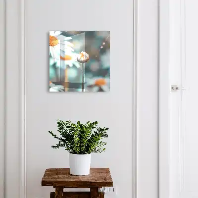 Florale Leichtigkeit, verschwommener Hintergrund