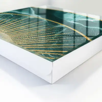 Elegante Harmonie mit Marmorhintergrund