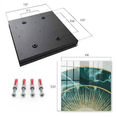 Elegante Harmonie mit Marmorhintergrund