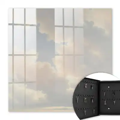 Wolken am hellen Himmel