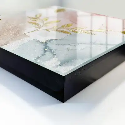 Pastellfarbener Charme der Linienkunst