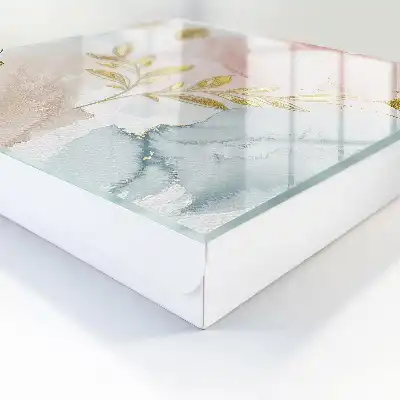 Pastellfarbener Charme der Linienkunst