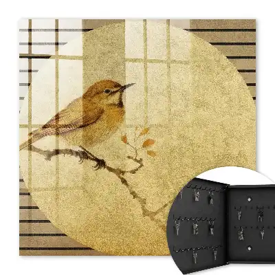 cremefarbener Vogel