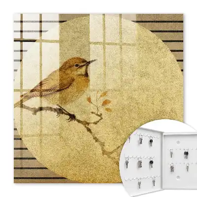 cremefarbener Vogel