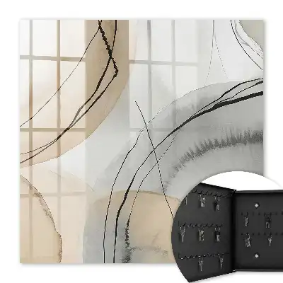 Beruhigende Eleganz in Beige und Grau